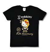 YOSHIKI「YOSHIKI×ハローキティ「yoshikitty」、10周年記念デザインのTシャツ発売」1枚目/3