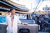 MIYAVI「MIYAVI、ドジャース対エンゼルス試合前にアメリカ国歌＆新曲など演奏」1枚目/27