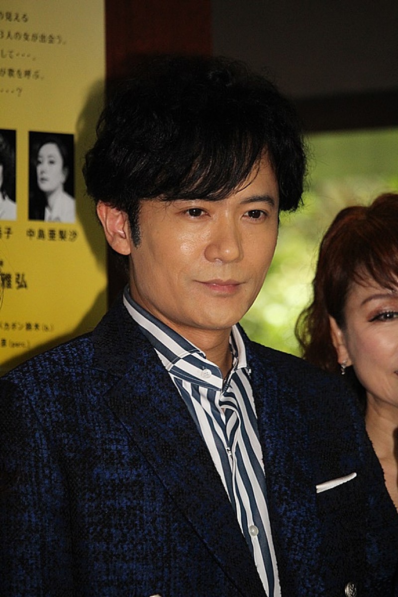 稲垣吾郎、香取と草なぎに「見られるのは緊張する」　「僕も女子なので」