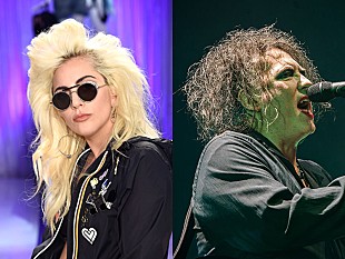 「レディー・ガガ、ザ・キュアーのライブで大盛り上がり」