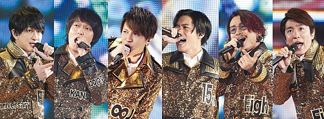 関ジャニ∞「関ジャニ∞、全国5大ドームツアー『十五祭』DVD＆Blu-ray発売決定」1枚目/1