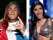 シックスナイン「6ix9ine(シックスナイン)、所属ギャングとカーディ・Bのつながりを法廷で証言　カーディ側は否定」1枚目/1