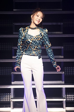 「BoA、全国ホールツアーファイナルでアカペラ披露」