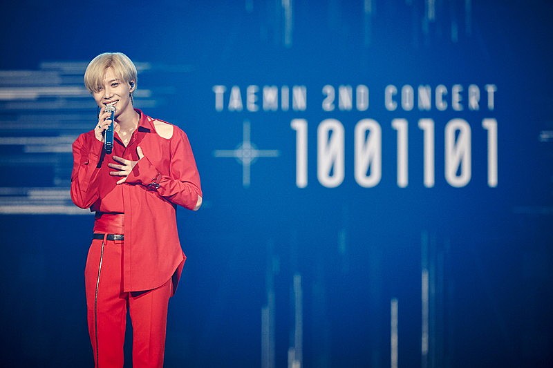 テミン（SHINee/SuperM）、【TAEMIN 2ND CONCERT [T1001101] in JAPAN】開催決定