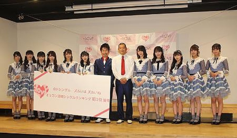 ＝ＬＯＶＥ斉藤なぎさ、新曲１位獲得に歓喜　「みんなで目標にしてきたのですごくうれしい」 