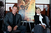 アーノルド・シュワルツェネッガー「『ターミネーター』アーノルド・シュワルツェネッガー＆リンダ・ハミルトン来日インタビュー　続編の可能性は「ファン次第」」1枚目/1