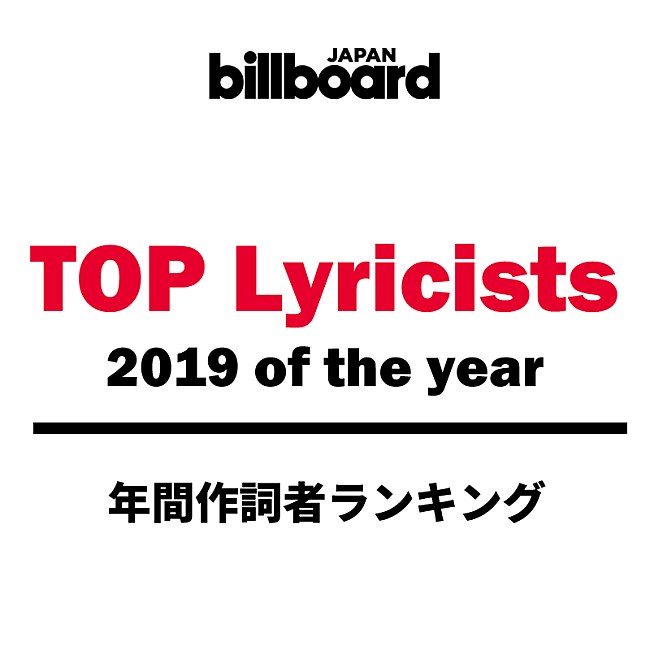 秋元康「【ビルボード 2019年間 TOP Lyricists】年間作詞者ランキングは秋元康が圧倒、米津玄師が続く」1枚目/1