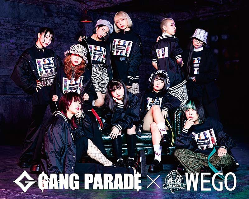 	GANG PARADE×WEGOコラボアイテム第2弾発売＆【ハラジュクジャック】5都市で開催 