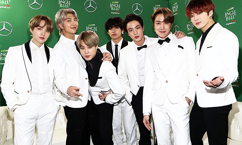 BTS、米NYタイムズ・スクエアで大みそかにパフォーマンスを披露