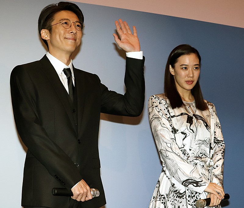 「蒼井優、高橋一生と１８年ぶりに共演　夫婦役に「無敵だなと思った」」1枚目/1