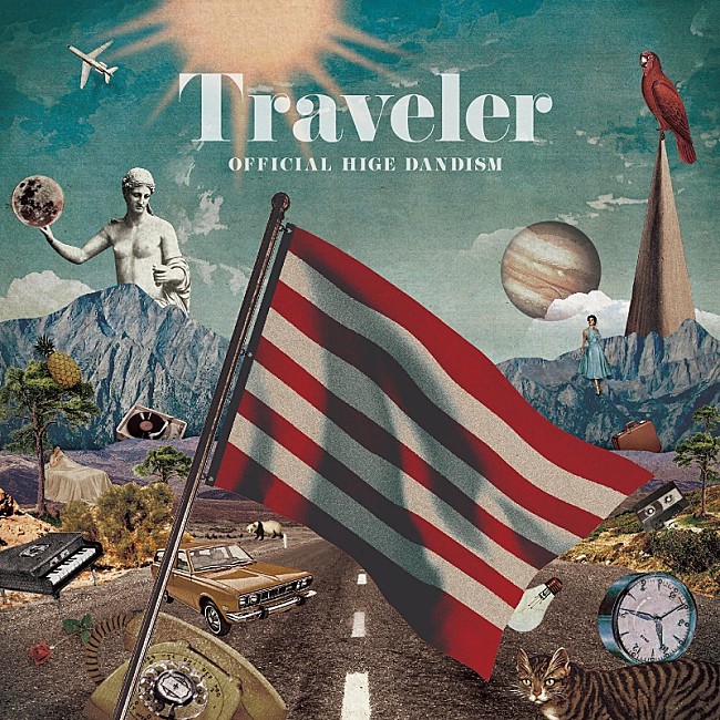 Official髭男dism「【先ヨミ・デジタル】Official髭男dism『Traveler』が再びダウンロードAL首位を走行中　ポルカ新作が続く」1枚目/1