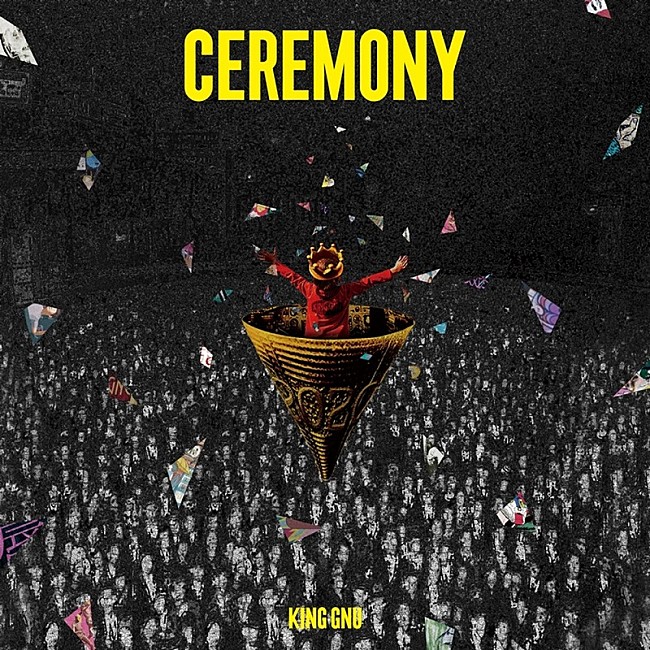 King Gnu「【先ヨミ】King Gnu『CEREMONY』が167,512枚を売り上げアルバム首位走行中　すとぷりが後を追う」1枚目/1