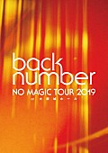 back number「back number、映像作品『NO MAGIC TOUR 2019 at大阪城ホール』ジャケ写公開」1枚目/3