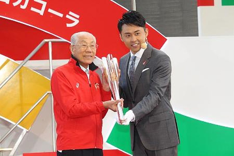 「北島康介、聖火ランナ－にエ－ル　「沿道からの応援を武器に楽しんで」」1枚目/1