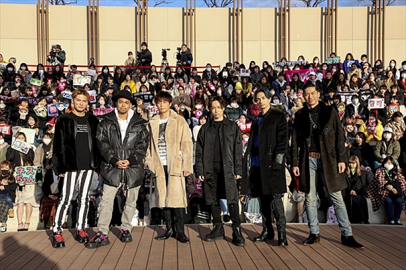 ＥＸＩＬＥ　ＴＨＥ　ＳＥＣＯＮＤ「EXILE THE SECONDがベスト盤のリリース記念イベントを開催　 6人のトークに1800人が沸く」1枚目/3