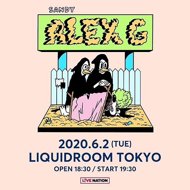 「(Sandy)Alex G、6月に初来日公演が決定」1枚目/3