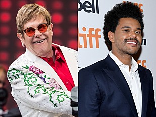 「エルトン・ジョン、ザ・ウィークエンドを絶賛「彼のレコードの一部になれるなんて本当に感動した」」