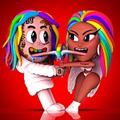 シックスナイン「【米ビルボード・ソング・チャート】6ix9ine＆ニッキー・ミナージュ初登場1位、リル・ベイビー自己最高位更新」1枚目/1