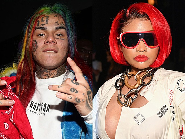 シックスナイン「6ix9ine＆ニッキー・ミナージュの「Trollz」が全米No.1、主要プレイリストとエアプレイなしで達成と豪語」1枚目/1