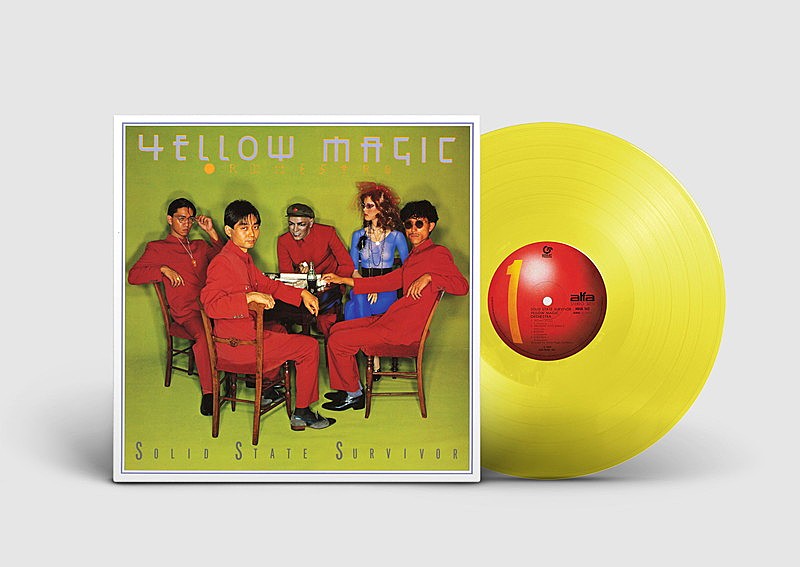 ＹＭＯ「YMO、名盤『ソリッド・ステイト・サヴァイヴァー』透明イエロー盤仕様でアナログ再発」1枚目/2