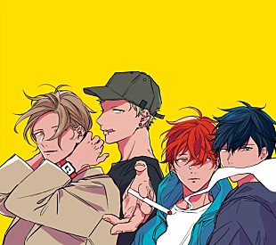 「劇中バンド“ギヴン”がミニALリリース決定、キヅナツキ描き下ろし新アー写＆ジャケ写公開」