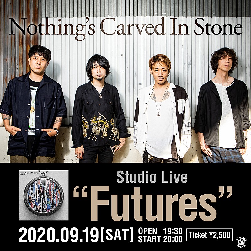 Nothing’s Carved In Stone、アルバムリリース記念配信ライブを開催