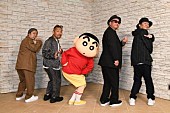 ケツメイシ「ケツメイシの新曲「スーパースター」がTVアニメ『クレしん』新主題歌に、“おケツコラボ”も実現」1枚目/3