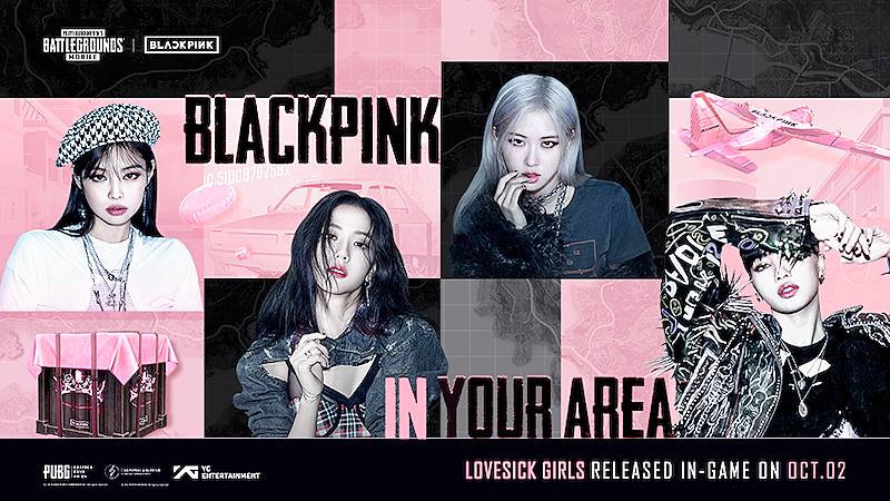 BLACKPINKと『PUBG MOBILE』がコラボ、多数のコンテンツを展開