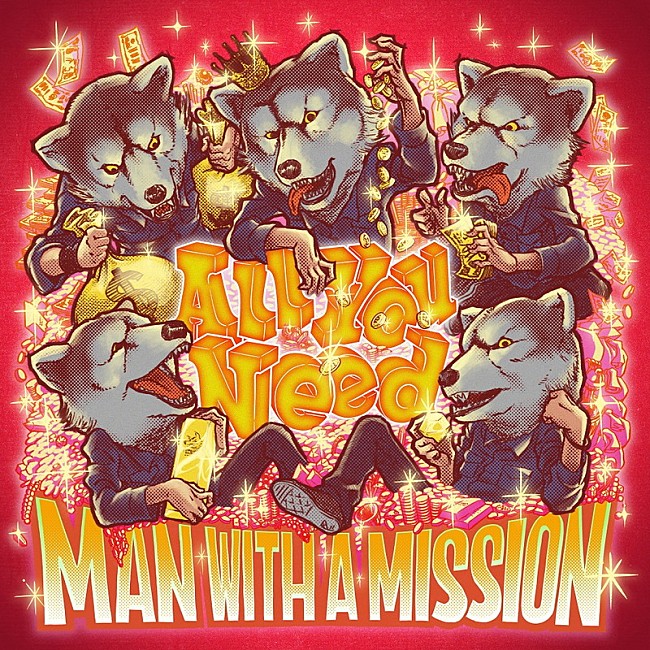 「MAN WITH A MISSION、新曲「All You Need」ジャケ写公開」1枚目/3