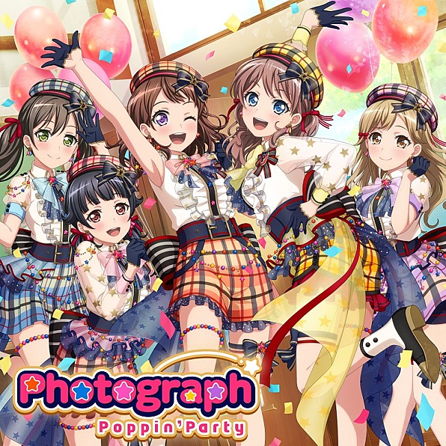 Poppin`Party「Poppin’Party、新曲「Photograph」が『お願い！ランキング』の1月度エンディングテーマに決定」1枚目/2