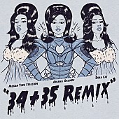 アリアナ・グランデ「アリアナ・グランデ、ドージャ・キャット＆ミーガン・ザ・スタリオンとタッグを組んだ「34+35 Remix」解禁」1枚目/1