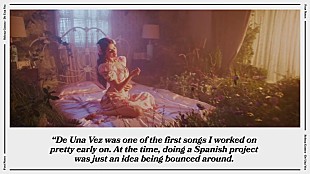 「セレーナ・ゴメス、新曲「デ・ウナ・ヴェス」の制作舞台裏を紐解く映像を公開」