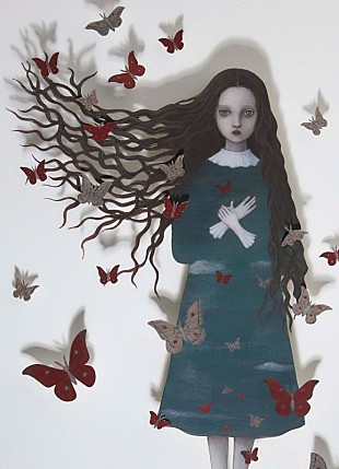 「DIR EN GREY、新SG『朧』ジャケ写＆収録内容公開」