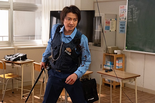 「「青のＳＰ」最終話“嶋田隆平”藤原竜也が撃たれる　「藤原竜也が最後の最後までカッコ良過ぎた」」1枚目/1