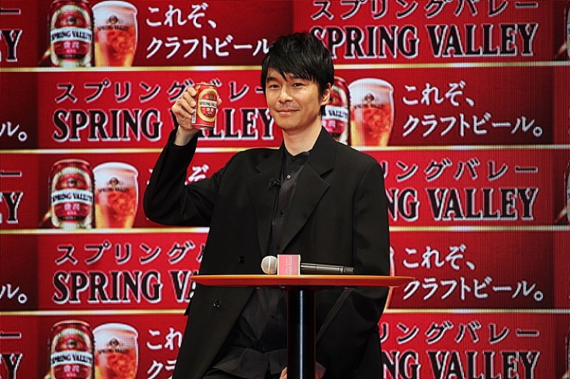 「長谷川博己「やっと麒麟が来るんだな」 キリンビ-ルのCMキャラクタ-起用に笑顔」1枚目/1