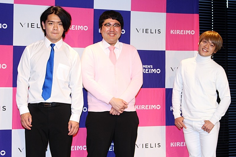 「おばたのお兄さん「自分の殻を破って」 マヂカルラブリ-と共に新入社員にエ-ル」1枚目/1