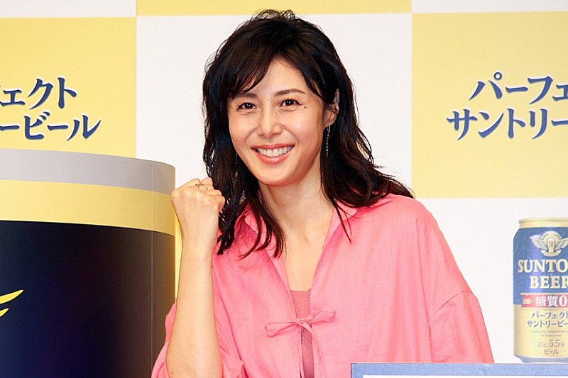「松嶋菜々子「寝ている間にせりふを覚えられたら」「そんなふうに脳みそが進化しないかな」」1枚目/1
