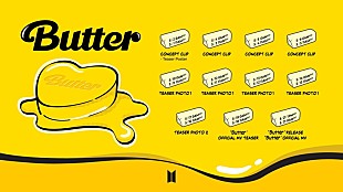 「BTS、新曲「Butter」プロモーションスケジュールを公開」