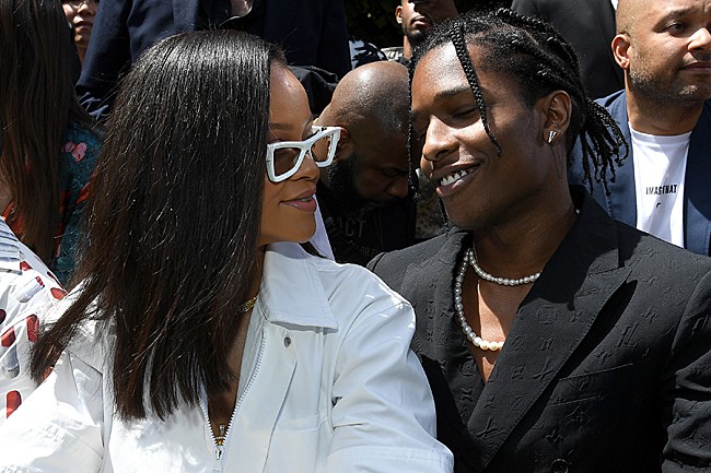 「エイサップ・ロッキー、リアーナとの交際を認める」1枚目/1