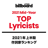 Ayase「【ビルボード 2021年上半期TOP Lyricists】Ayase・あいみょんが1、2フィニッシュ　優里が4位に急上昇」1枚目/1