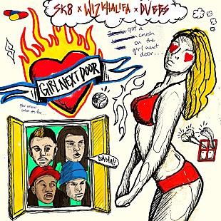 「ウィズ・カリファ率いるテイラー・ギャングのSK8、新曲「Girl Next Door」解禁」