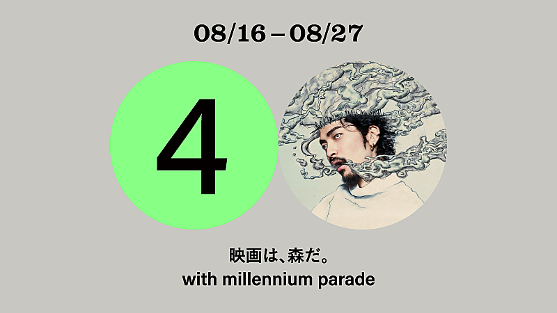 MILLENNIUM PARADE「【映画は、森だ。/ with millennium parade】」2枚目/5