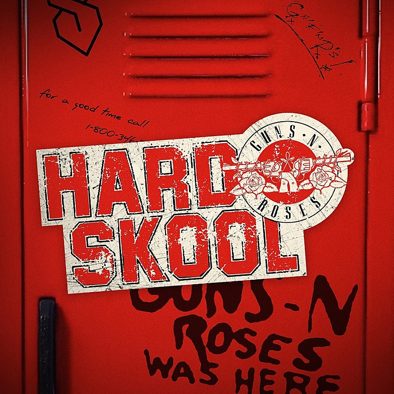 ガンズ・アンド・ローゼズ「ガンズ・アンド・ローゼズ、新曲「Hard Skool」をリリース」1枚目/2