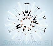 Snow Man「【先ヨミ】Snow Man『Snow Mania S1』755,956枚を売り上げアルバム首位独走中」1枚目/1