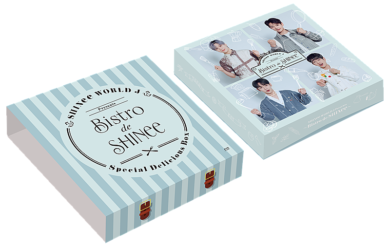 SHINee「Blu-ray＆DVD『SHINee WORLD J Presents ～Bistro de SHINee～』FC限定グッズ付盤」4枚目/5