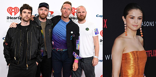「コールドプレイ＆セレーナ・ゴメス、米人気番組で「レット・サムバディ・ゴー」をTV初披露」1枚目/1