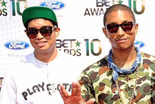 「ザ・ネプチューンズ、エイサップ・ロッキー/アダム・レヴィーン/クロイらとスタジオ入り」