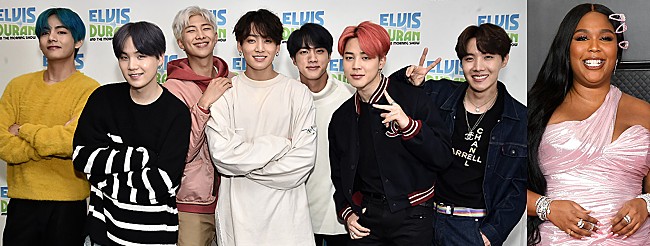 「BTS＆リゾ、ハリー・スタイルズのコンサートを一緒に楽しむ」1枚目/1