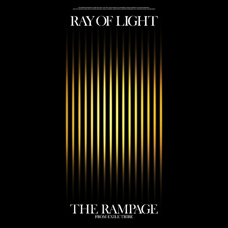 THE RAMPAGE「THE RAMPAGE、新AL『RAY OF LIGHT』リリース決定」1枚目/2