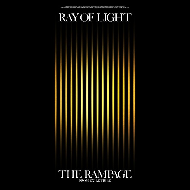 THE RAMPAGE from EXILE TRIBE「アルバム『RAY OF LIGHT』」3枚目/3